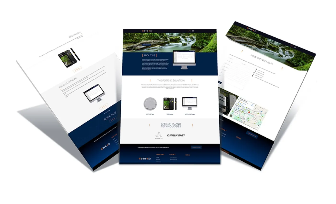 ROTO-iD website design