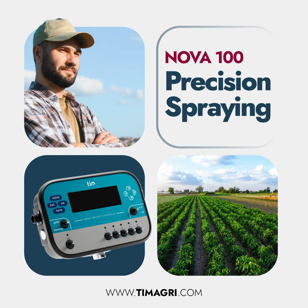 TimAgri square social media design for Nova sprayers