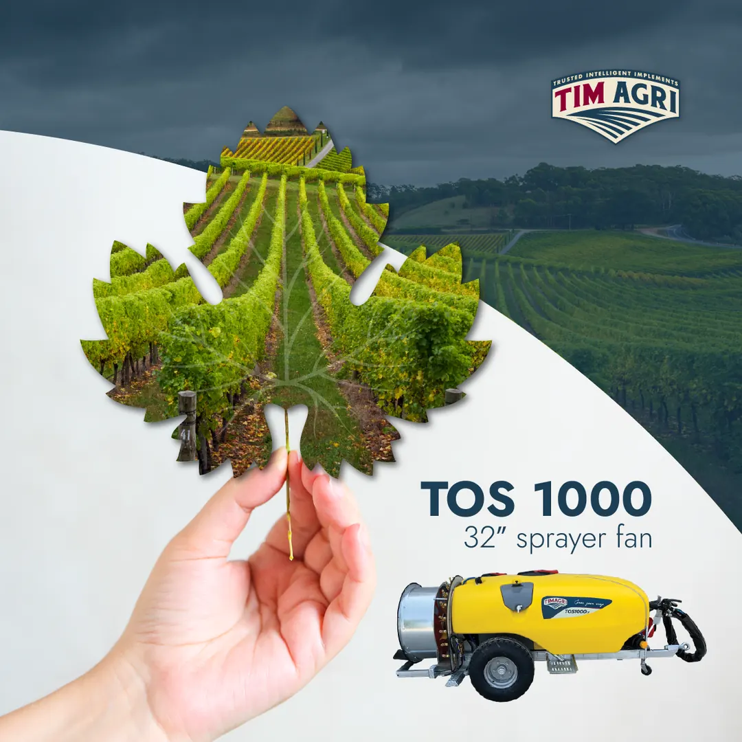 TimAgri square social media design for the TOS1000